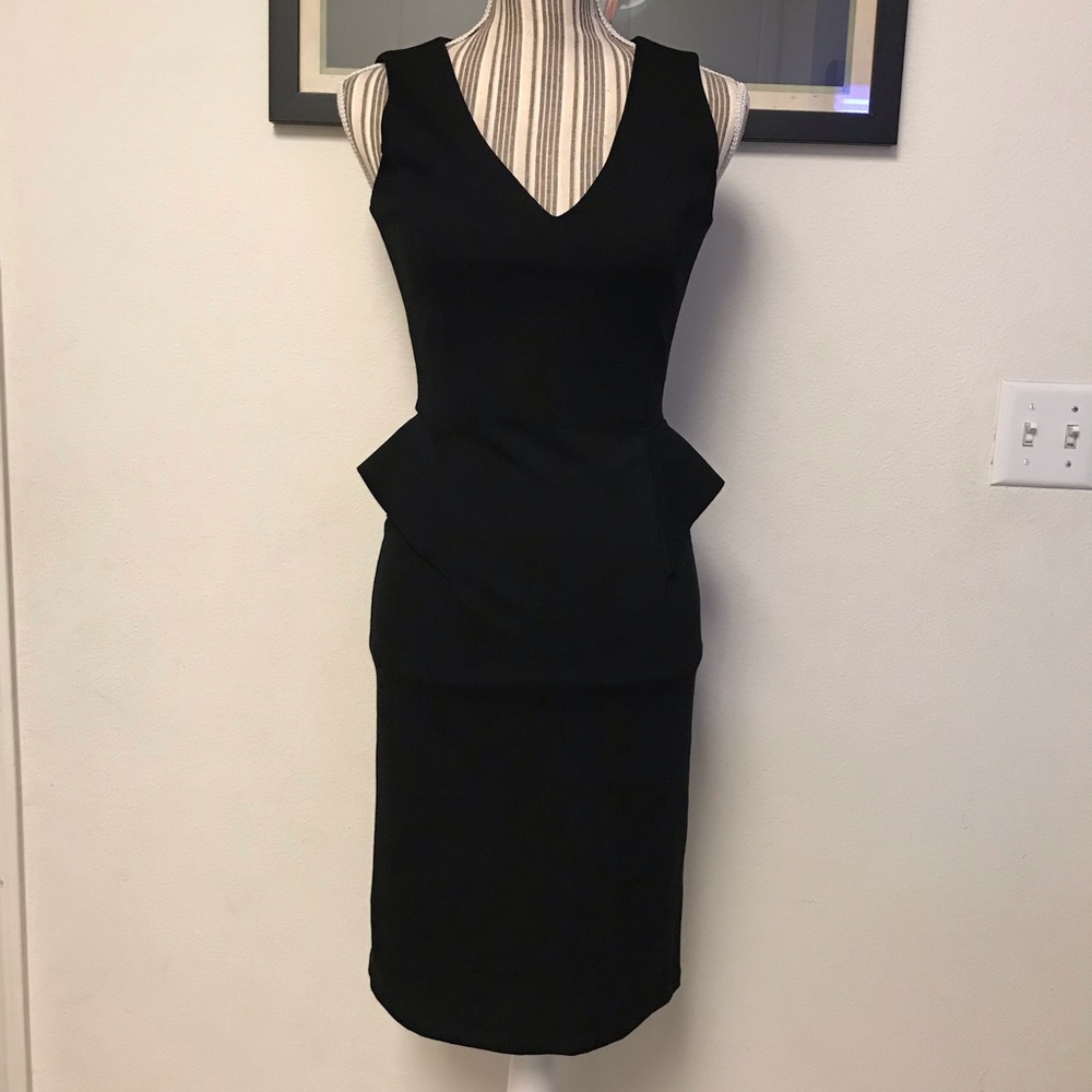 Office Ready  Black Dress by Velvet